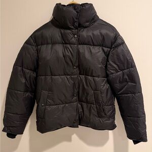Flurry black puffer jacket with PrimaLoft® Size Small winter coat snow